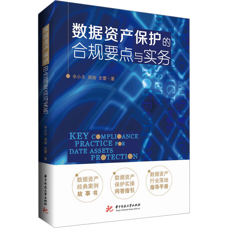 数据资产保护的合规要点与实务 华中科技大学出版社 辛小天,周杨,史蕾 著 经济理论