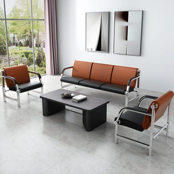 排椅三人位连体会议室连排椅沙发四人位理发店等候椅长条椅会客区