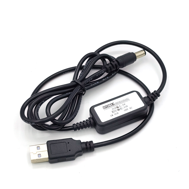 移动充5V升压12V光猫路由器升压线5v转9v12v监控效果器升压器模块