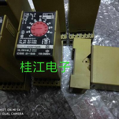 comat宜科 CSE 2-68 ; 110-240V  时间继电器 拍前先询