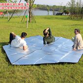 户外六角防潮垫六角加大加厚露营郊游野餐垫露营防潮垫爬行垫坐垫