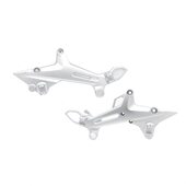 2前左右脚踏支架搁脚原装 HJ300 XCR300前搁脚支架总成 适用国四