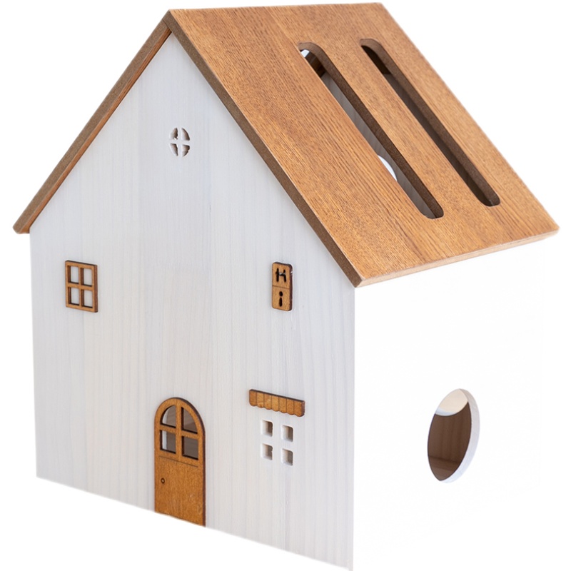 阿楹 桌面wifi路由器收纳盒 插座电视机顶盒电线遮挡光猫箱置物架