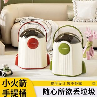 垃圾桶家用厕所用级感卧室颜值厨房垃圾桶按压弹盖大号垃圾桶