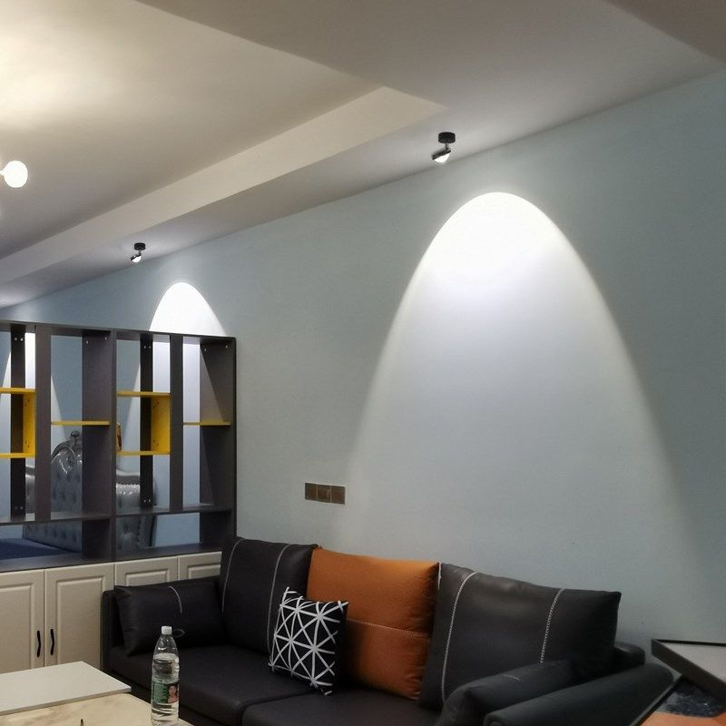 彩色日不落小山丘射灯酒吧墙壁背景墙面氛围聚光网红明装夕阳壁灯,家装灯饰光源,明装射灯,淘宝优惠券,粉丝福利购,淘宝优惠卷