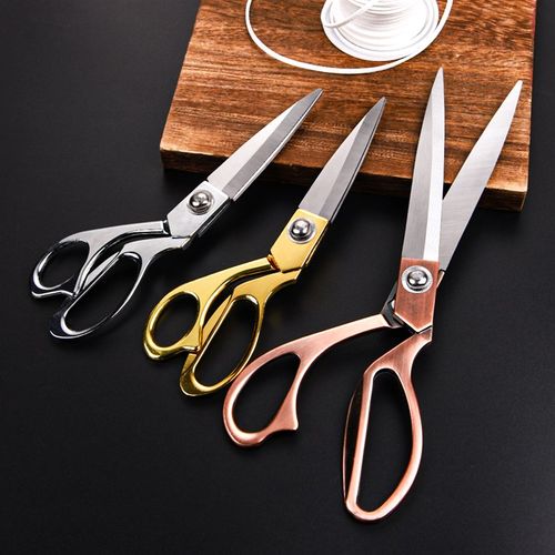 新款不锈钢花艺剪裁缝剪鲜花包装丝带剪刀裁纸剪花店专用工具