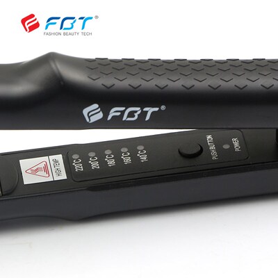 FBT恒温加热板弧形夹U型理发店烫发器短发蓬松卷发化妆师内扣刘海