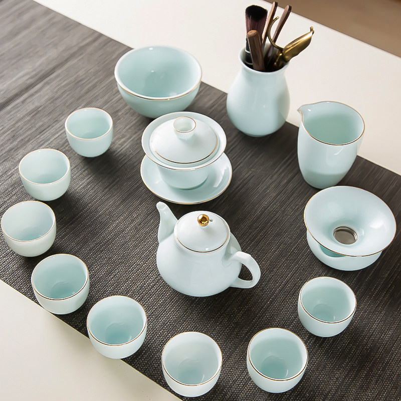 景德镇陶瓷轻奢高档功夫茶具