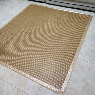 凉席床席夏季双面冰丝藤席家用学生宿舍单人床草席可折叠裸睡席子