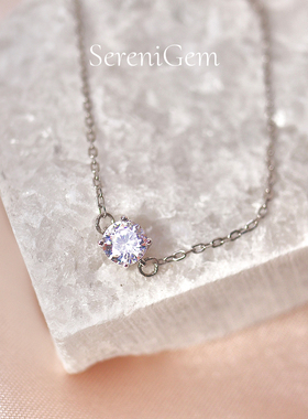 SereniGem谧彩境 5A特选锆石单颗S925锆石手链