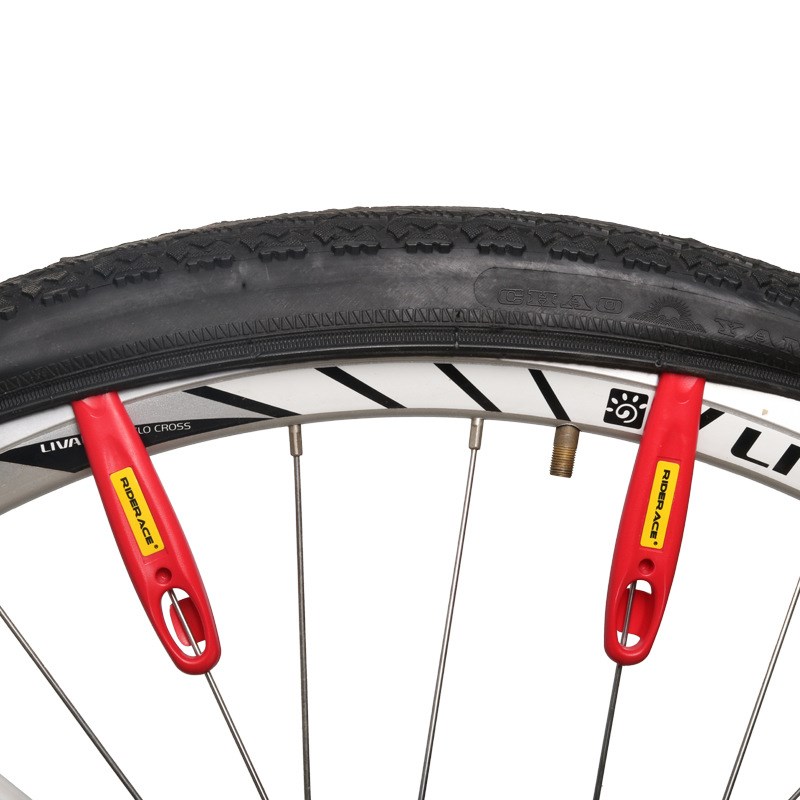 补胎套装带撬胎棒搓胎片无胶山地车轮胎修理工具自行车配件