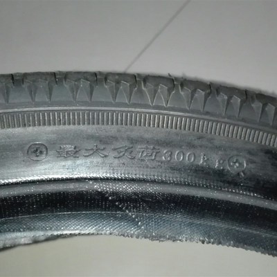 正新轮胎 26寸人力三轮车26X13/4外胎脚蹬三轮车26X1 3/4外胎内胎