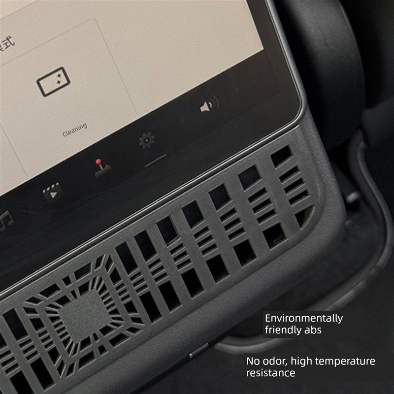 W适用于特斯拉新款Y/3型后空调出风口防护罩改装内饰配件