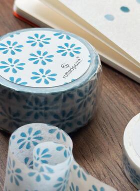 韩国rolledpaint简约覆古美纹和纸胶带DIY手账素材ins礼物封口贴