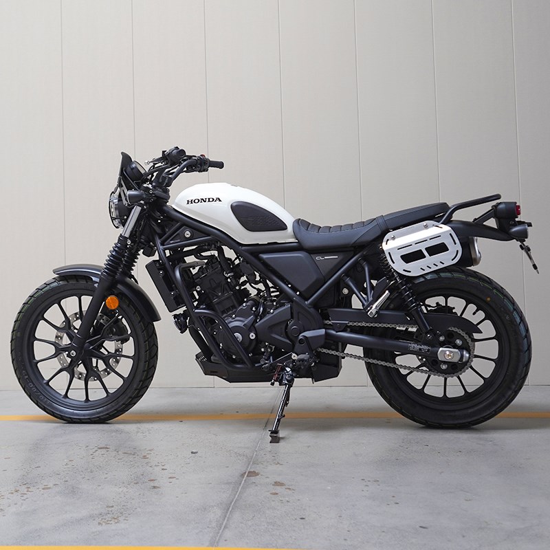 雪狼机车适用于本田CL300/500改装摩托车后U尾架边包拓展板