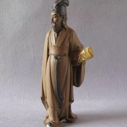 石湾陶瓷公仔苏东坡携琴访友文人摆件门店音乐学校琴行装饰送礼品