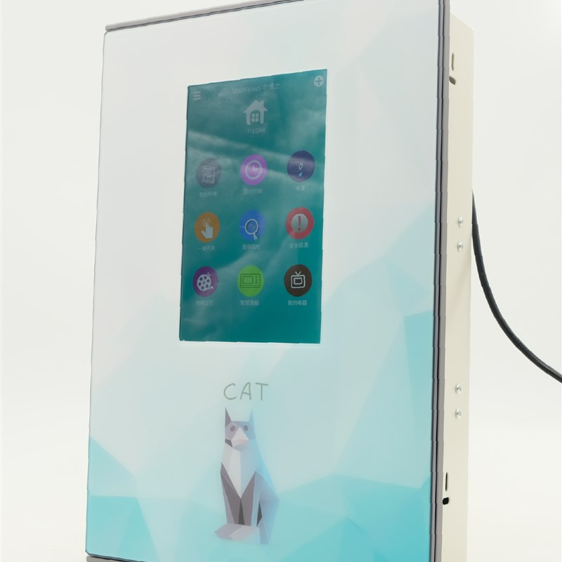 智能家居高清电容工业触摸屏4G/WIFI/485/RJ45手机远程控制配电箱