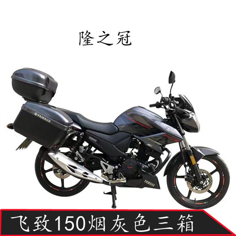 适用于雅马哈飞致150摩托车边箱  天隼125侧挂箱  大号尾箱  后备