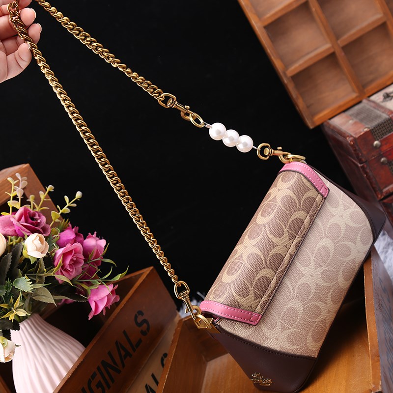 小包2024f夏天新款时尚印花链条单肩包高级百搭单肩斜挎小方包