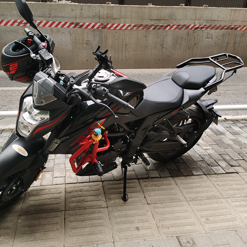 适用于无极300R后货架 LX300CRR尾箱架后衣架尾翼后扶手改装配件