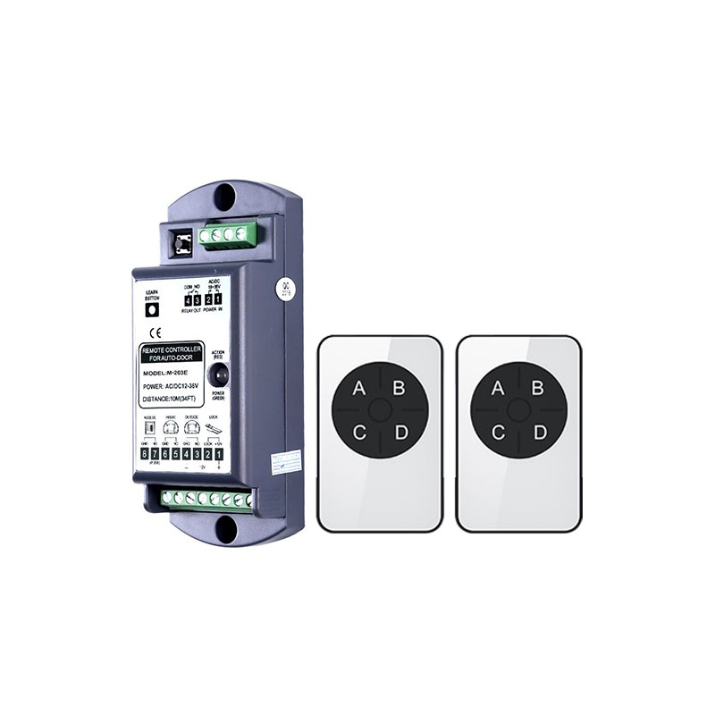 加博自动门多功能扩展器感应玻璃电动移203E遥控器模块开关配件