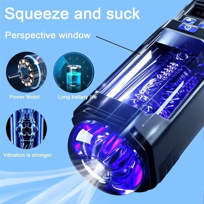 Vibrator Male Sucking Mastubator Men Mens Satisfied Masturb