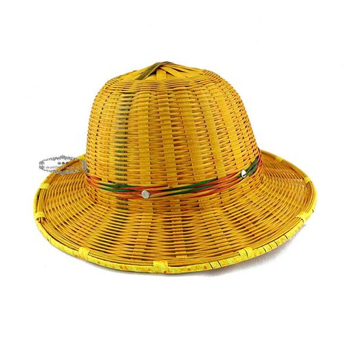 Summer bamboo wovoen N safety hat sun hat construction site