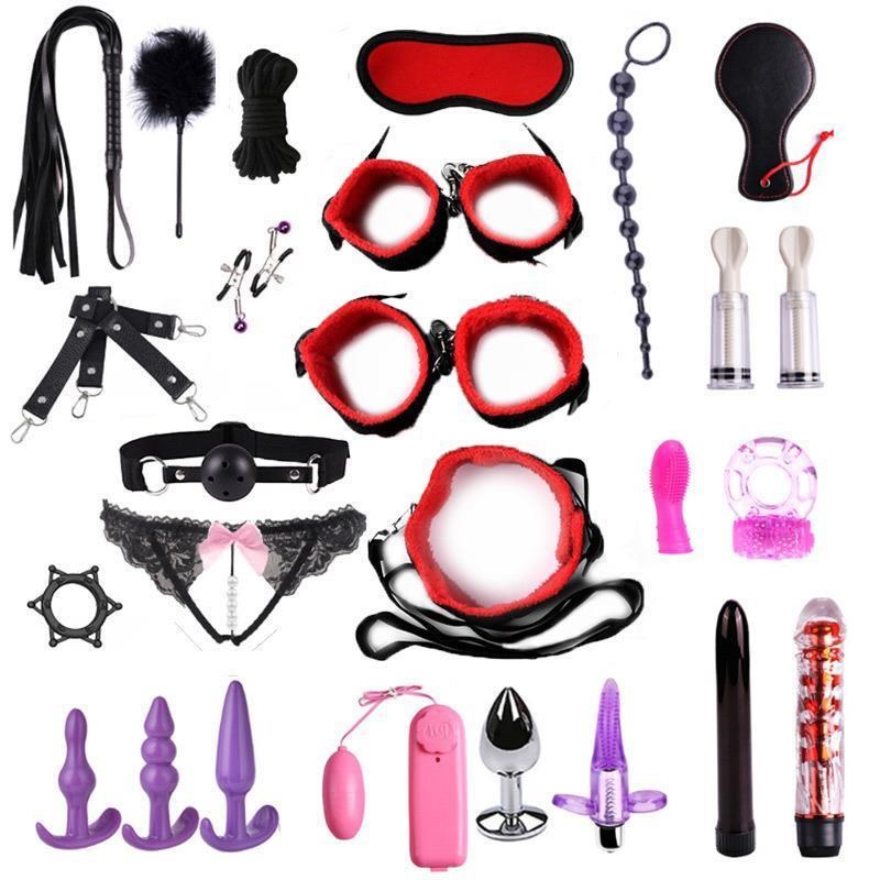 Sex Toy For Couples Adult Games BDSM Sex Handcuffs Whip