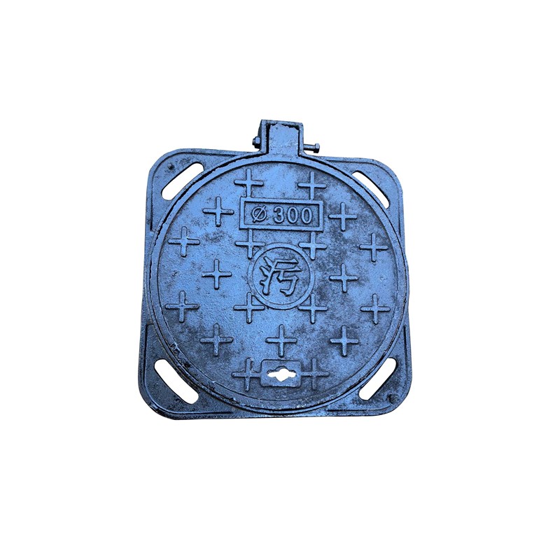 球墨铸铁井盖化粪池井盖圆形300 防臭盖板沙井盖重型