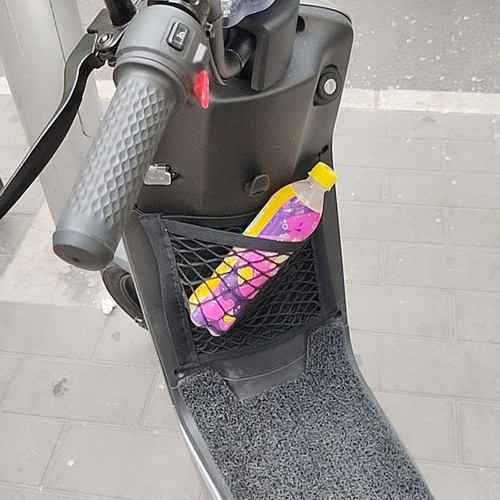 专用速珂CU3电动车网兜储物网前置物袋改装配件车筐电车收纳大全