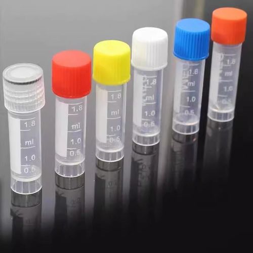 实验室塑料冷冻管 冻存管 1.8ml 2ml分装试剂瓶带刻度保存管