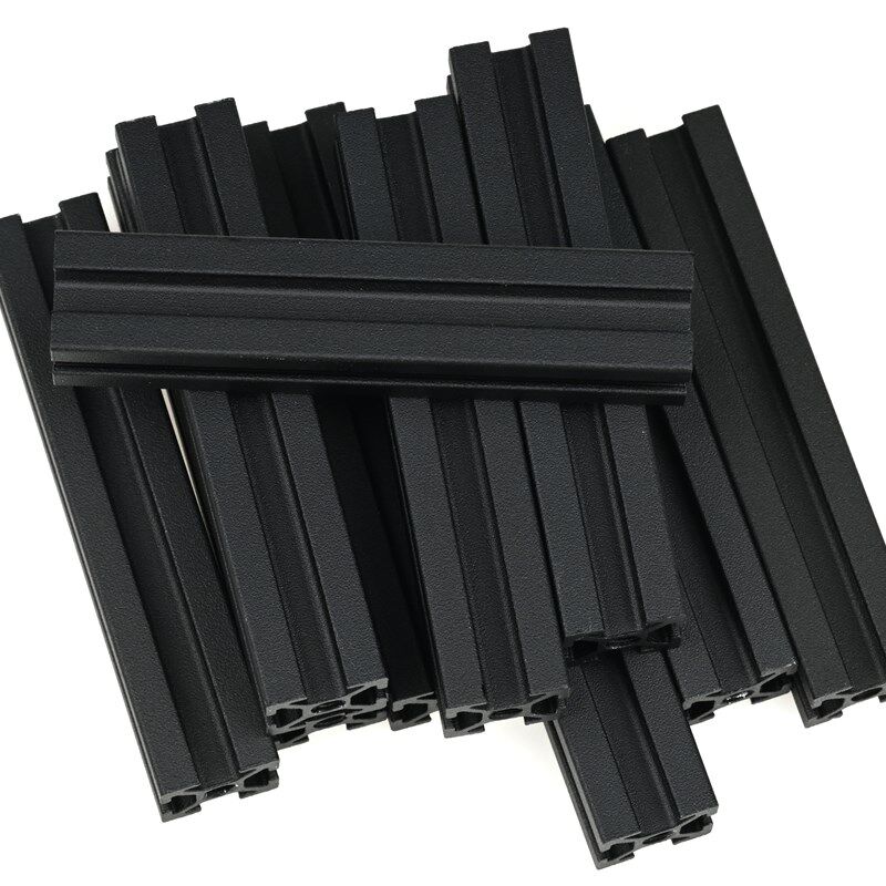 1010铝型材 10x10mm型材 10铝型材 微型小型 喷砂氧化铝型材