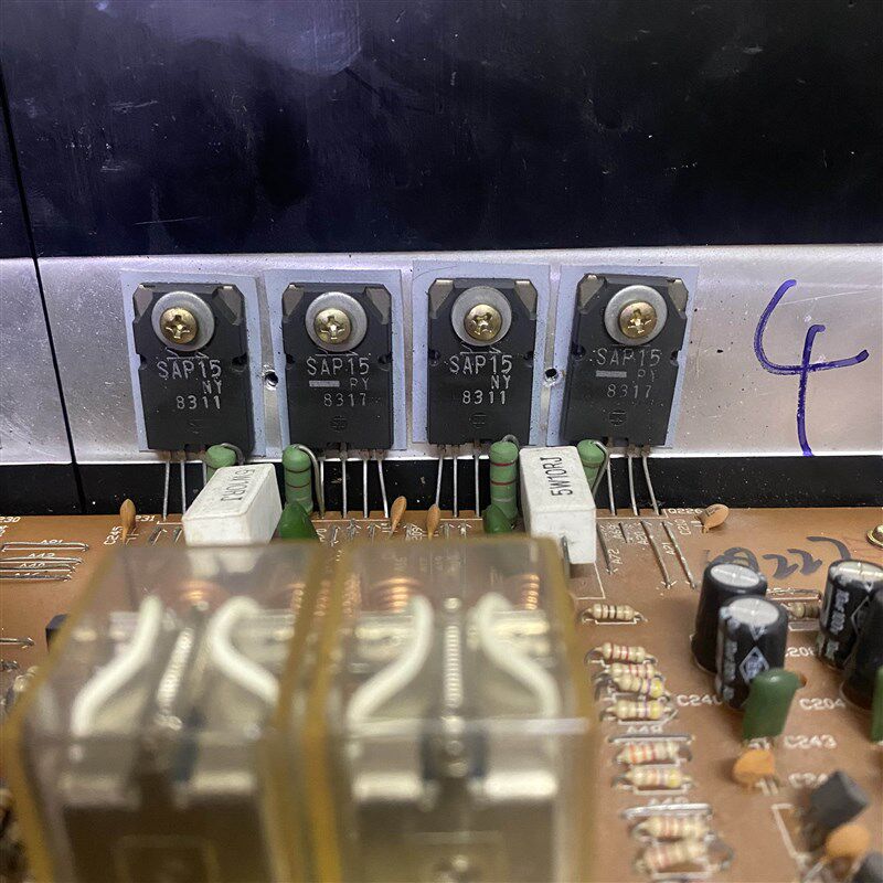 当材料销售不包括,拆卸功率放大器板桑金管Sap15Ny Sap15Py