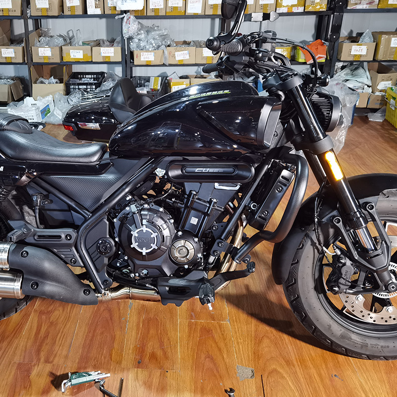 无极CU525机车改装保险u杆防摔护杠靠背变换档杆防烫罩无失真安装