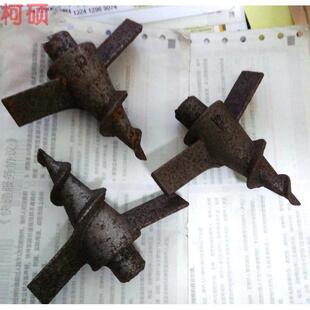 地钻挖坑机打桩机种植植树打洞机钻孔机挖穴施肥机配件钻头尾钻尖