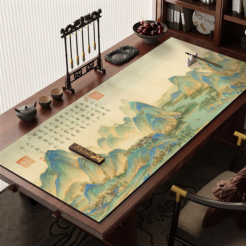 书画毛毡垫书风办公桌书桌垫可自由裁剪毛笔字垫布桌布