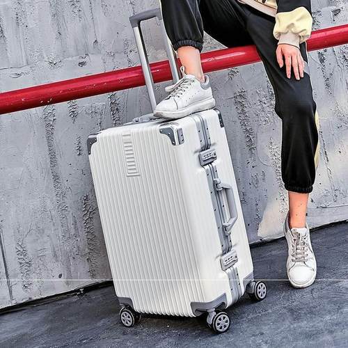 行李箱女2023新款大容量铝框万向轮24寸男学生密码拉杆旅行皮箱子