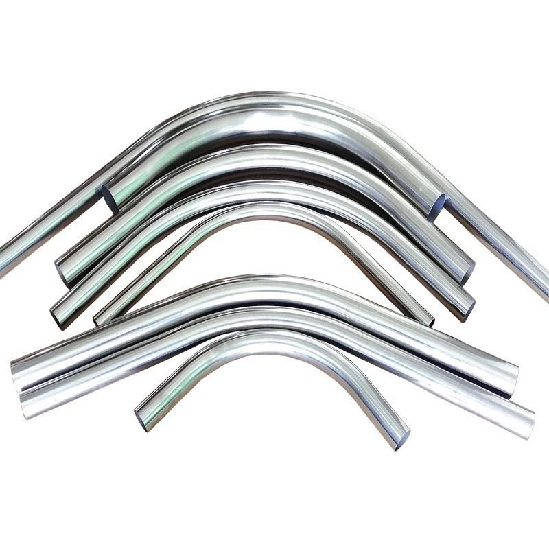 浙江宁波不锈钢弯管201大月弯中央供料集中吸料管道连接器51R角90