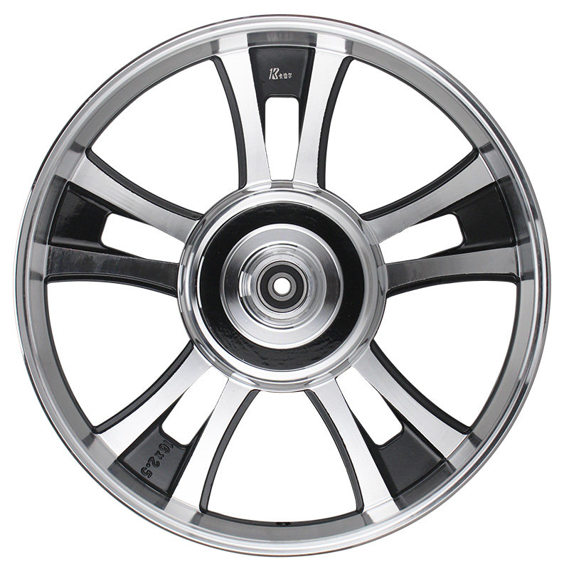 卡伯尔电动车配件铝轮子前钢圈16X2.50/3.0大鼓刹110轮毂6200轴承