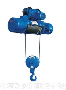 1/1钢WYW丝绳电动芦速速电动葫芦遥控起葫重葫芦吊单机厂双家