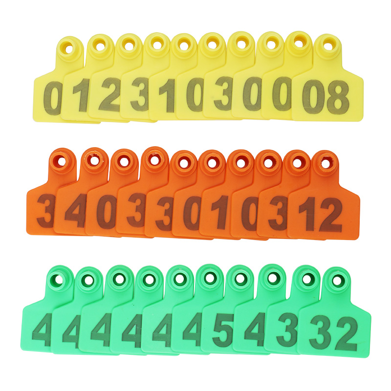耳标号牌猪用免疫耳标牌防疫耳标钳母猪耳朵标记标签定制激光刻字