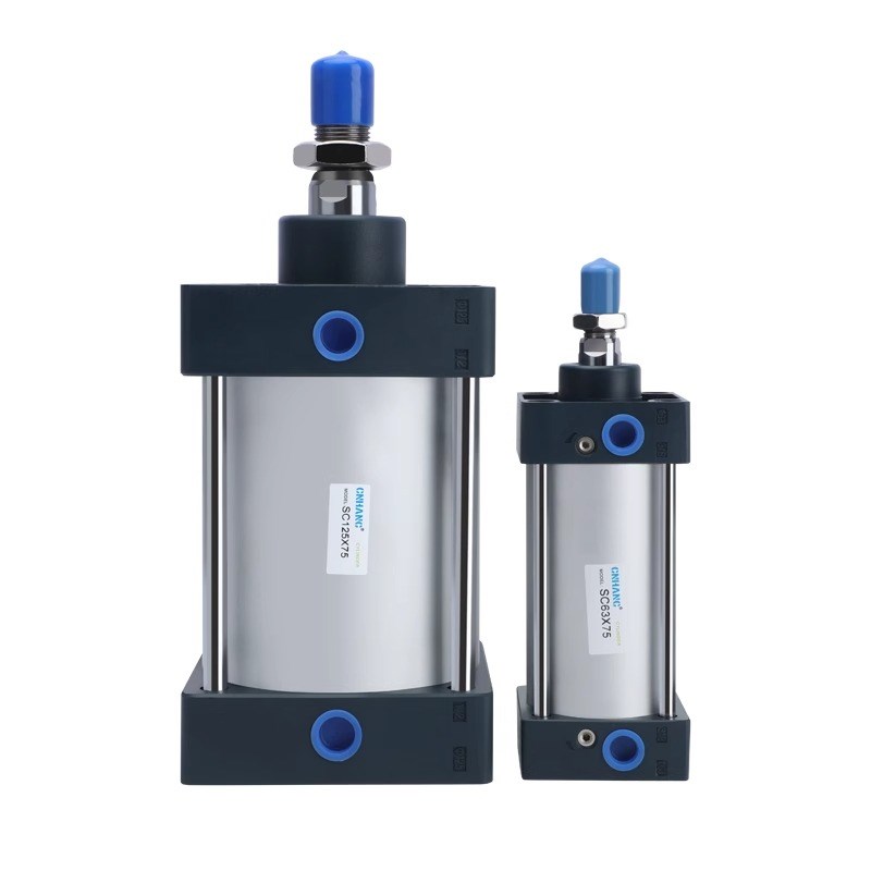 SC63标准气缸32/40小型气动大推力SC50X25X50x75X100x200x300x500