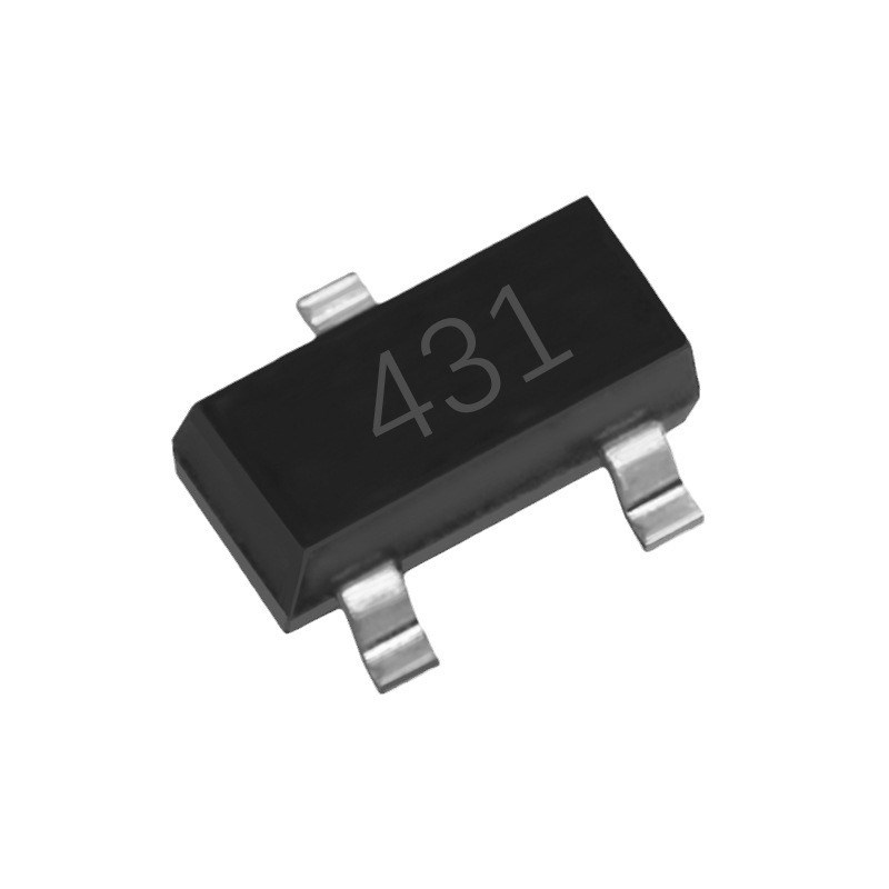 TL431 丝印431 SOT-23 集成电路(IC) 电压基准芯片 4054 现货