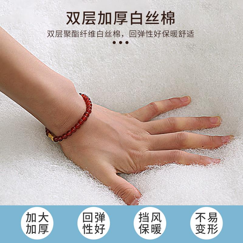 电动摩托车冬季天挡风被加大加厚保暖防水车防风被罩加绒侧护