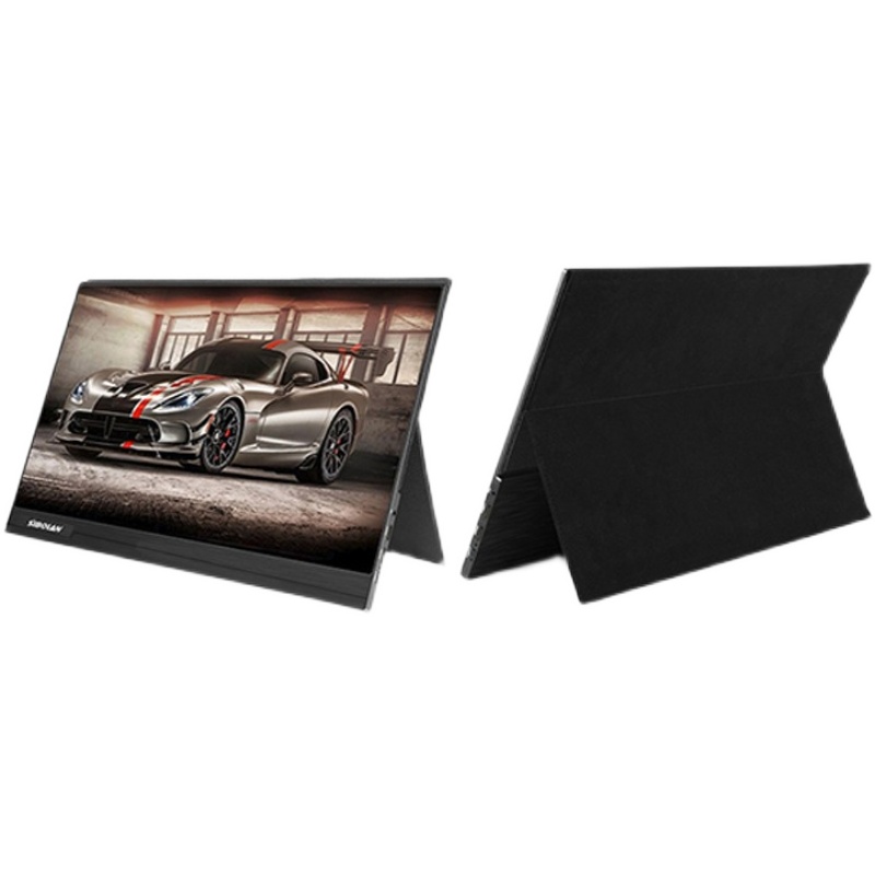 13寸14寸15.6寸云便携式显示器屏专用保护套皮套支架PU皮磁吸