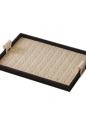 JOJOS L. PD.Execution.轻奢首饰玄关收纳盘子中古黑色都执