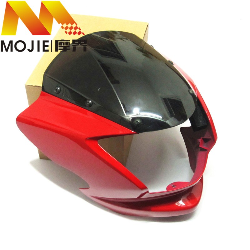 摩托车配件适用铃木锐爽EN150 EN125-3E大灯导流罩U 外壳 灯罩头