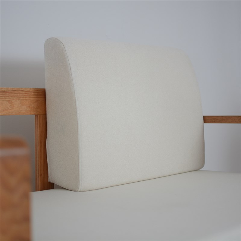 棉麻布中式沙发坐垫大靠背四季通用沙发垫靠背垫久V坐高密度海绵