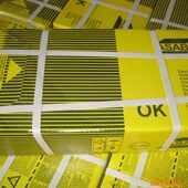 4.0 53.35低合金钢焊条E7048碳钢电焊条3.2 5.0 瑞典伊萨ESAB