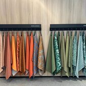 布料样品展示架双面皮革面料样板陈列架子家纺店展架样布吊卡货架